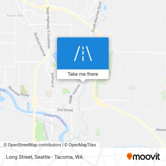 Mapa de Long Street