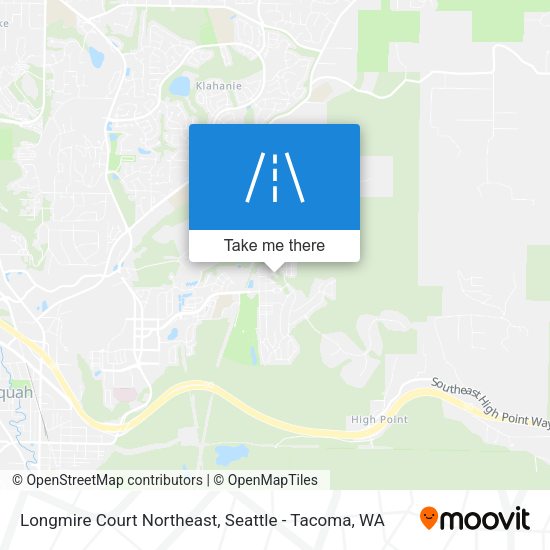 Longmire Court Northeast map