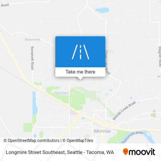 Mapa de Longmire Street Southeast