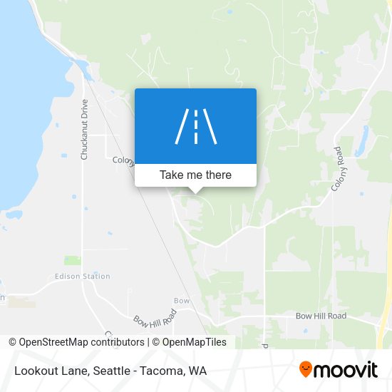 Mapa de Lookout Lane
