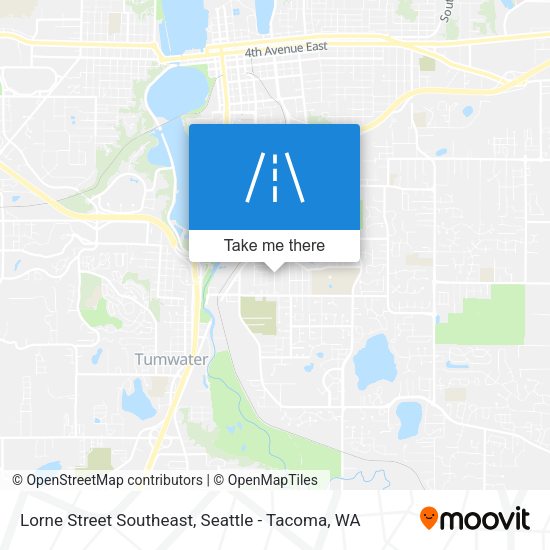 Mapa de Lorne Street Southeast