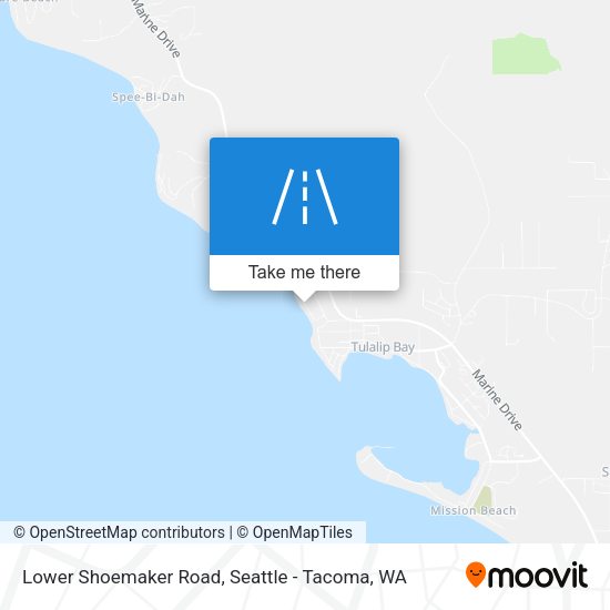 Mapa de Lower Shoemaker Road