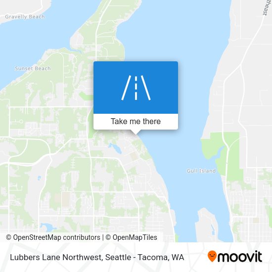 Lubbers Lane Northwest map