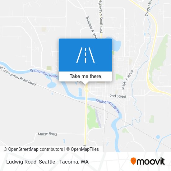 Mapa de Ludwig Road