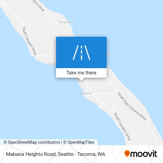 Mapa de Mabana Heights Road
