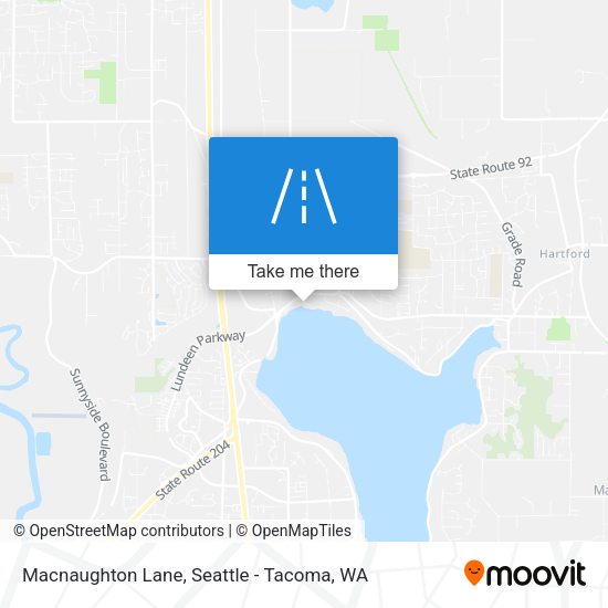 Macnaughton Lane map