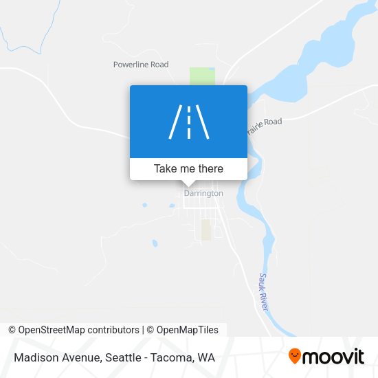 Madison Avenue map