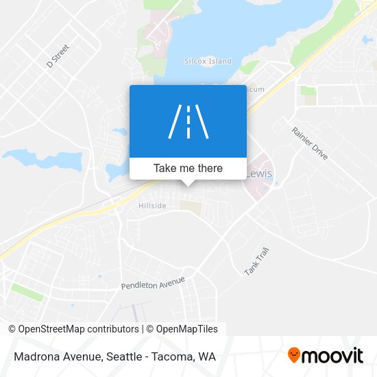 Mapa de Madrona Avenue