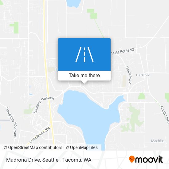 Mapa de Madrona Drive