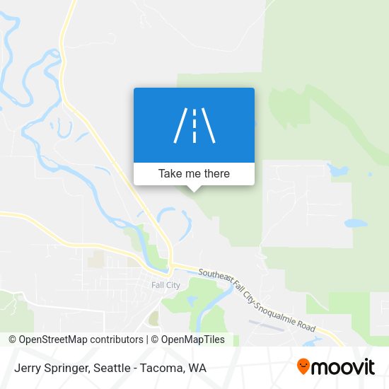 Jerry Springer map