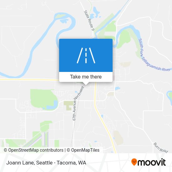 Joann Lane map