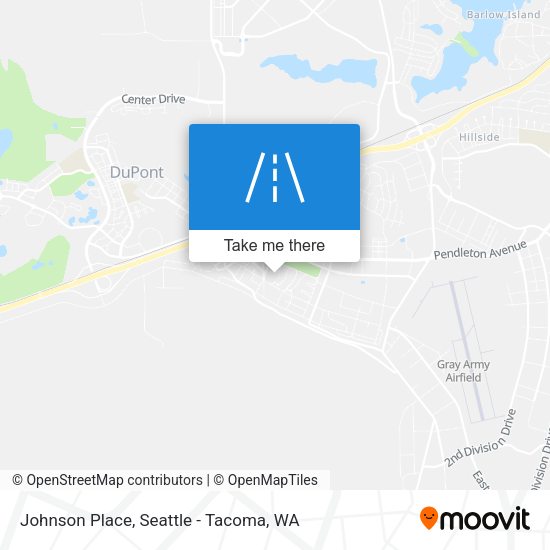 Mapa de Johnson Place