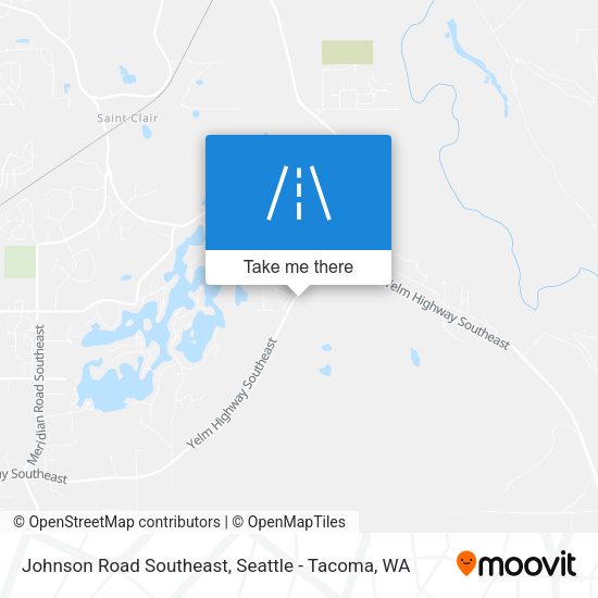 Johnson Road Southeast map
