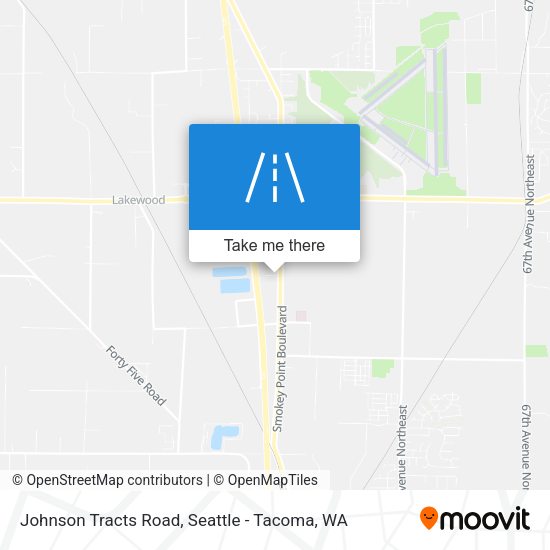 Johnson Tracts Road map