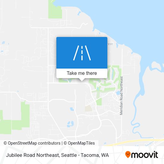 Mapa de Jubilee Road Northeast