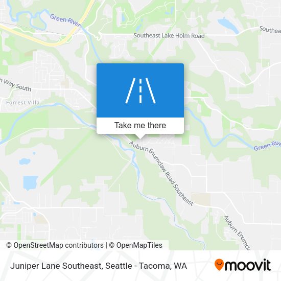 Mapa de Juniper Lane Southeast