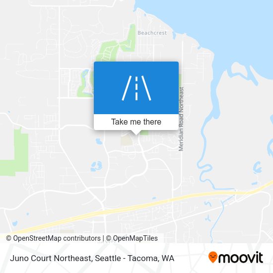 Mapa de Juno Court Northeast