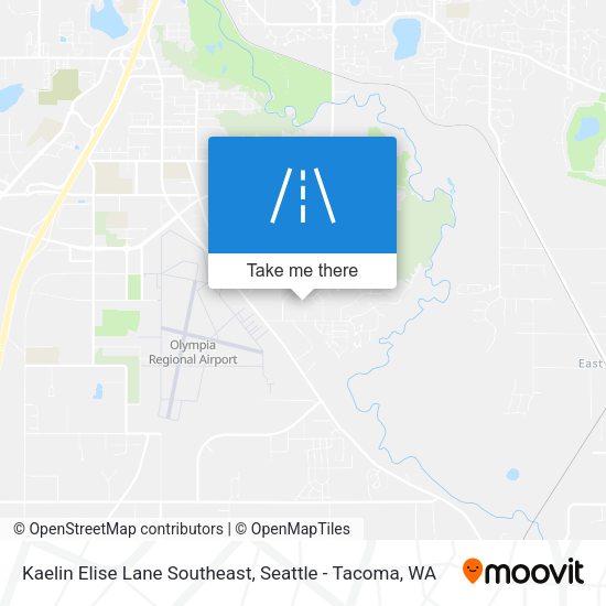 Mapa de Kaelin Elise Lane Southeast