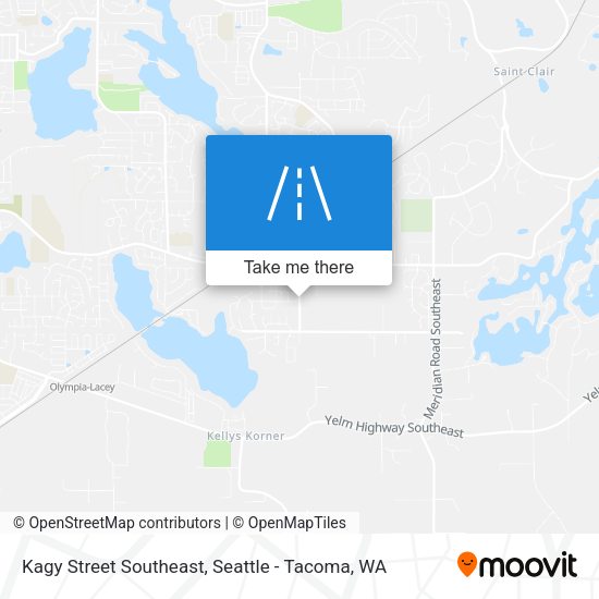 Kagy Street Southeast map