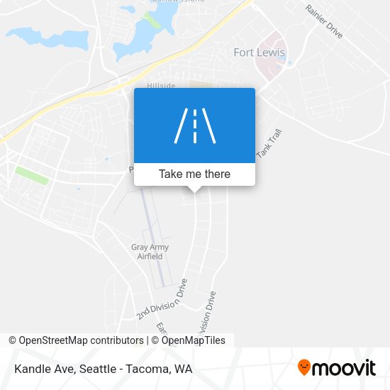 Mapa de Kandle Ave