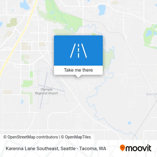 Karenna Lane Southeast map