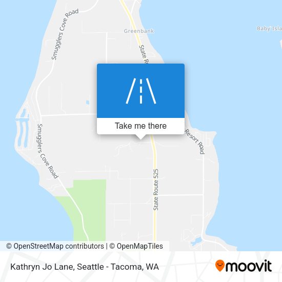 Mapa de Kathryn Jo Lane