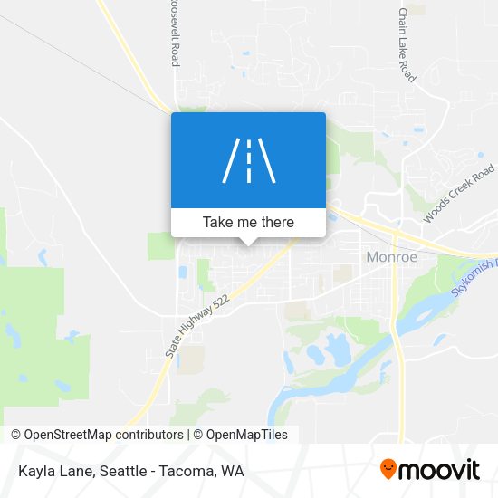 Kayla Lane map