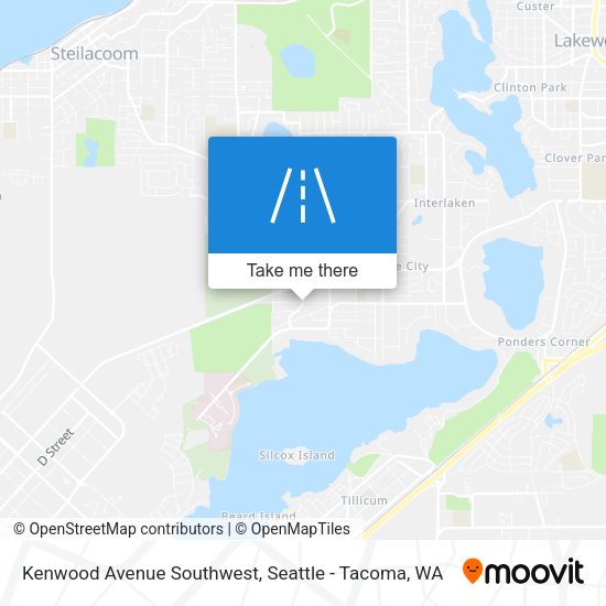 Mapa de Kenwood Avenue Southwest