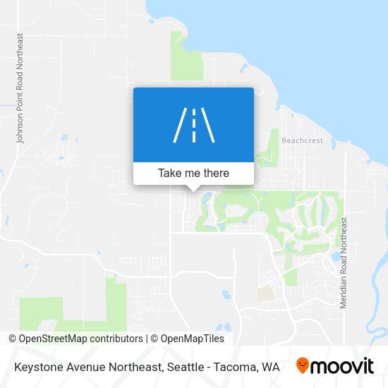 Mapa de Keystone Avenue Northeast