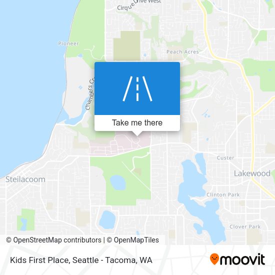 Mapa de Kids First Place