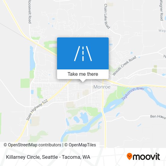 Killarney Circle map