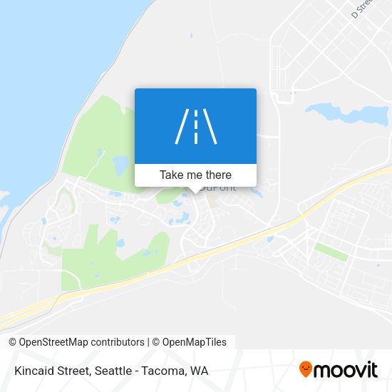 Kincaid Street map