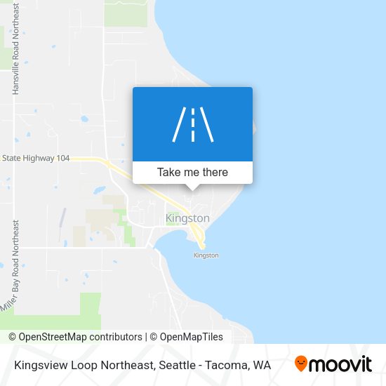 Kingsview Loop Northeast map