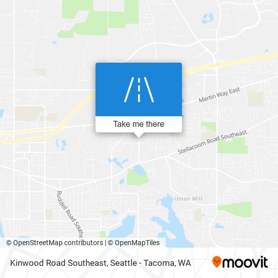 Mapa de Kinwood Road Southeast