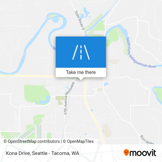 Kona Drive map