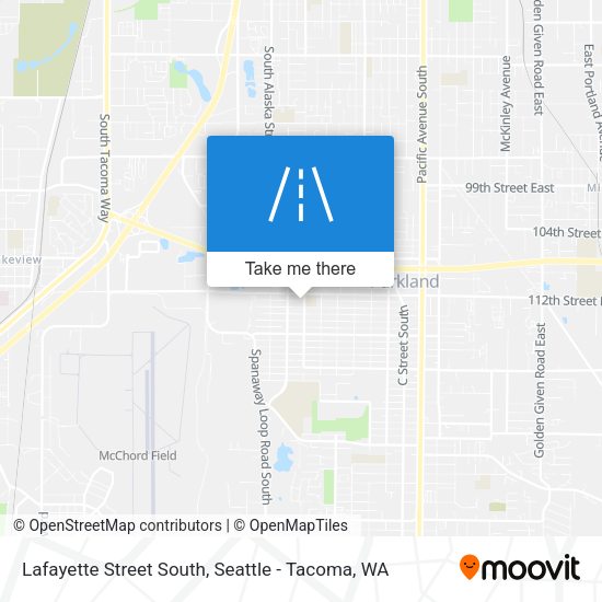 Mapa de Lafayette Street South