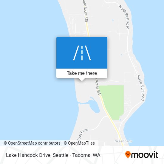 Lake Hancock Drive map