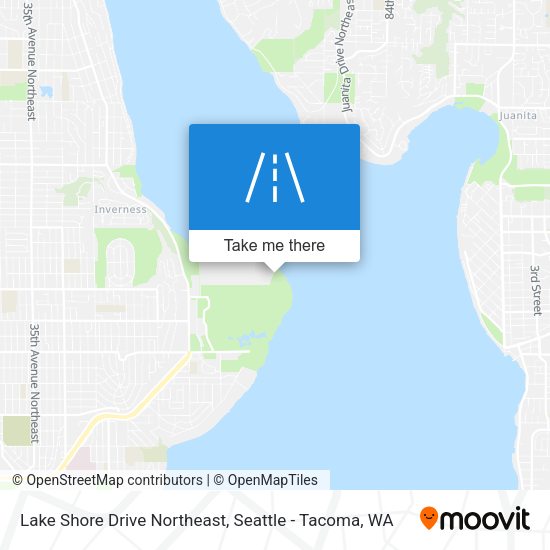 Mapa de Lake Shore Drive Northeast