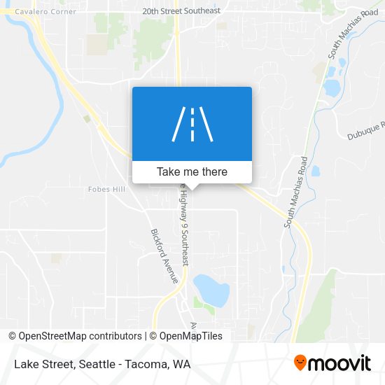 Lake Street map
