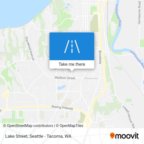 Lake Street map