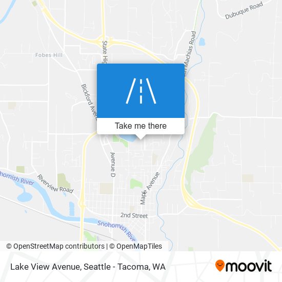 Mapa de Lake View Avenue