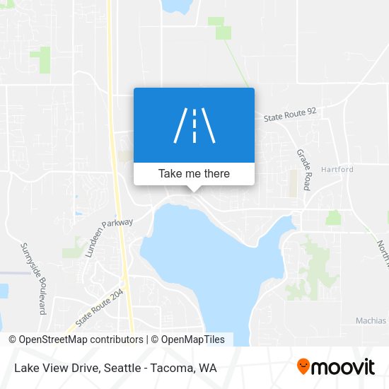 Lake View Drive map