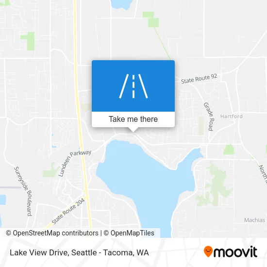 Lake View Drive map