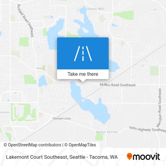 Lakemont Court Southeast map