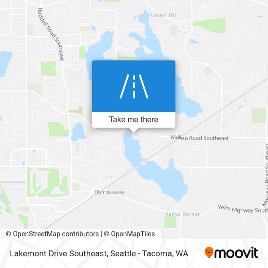 Mapa de Lakemont Drive Southeast