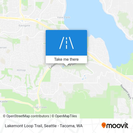 Mapa de Lakemont Loop Trail