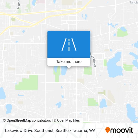 Lakeview Drive Southeast map