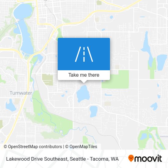 Lakewood Drive Southeast map