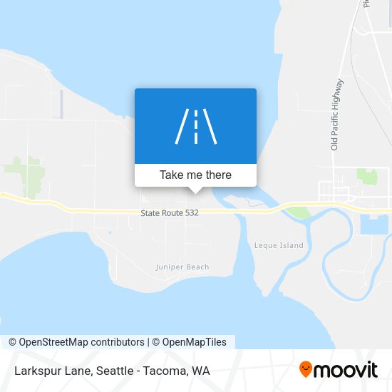 Mapa de Larkspur Lane