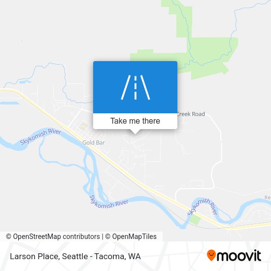 Mapa de Larson Place